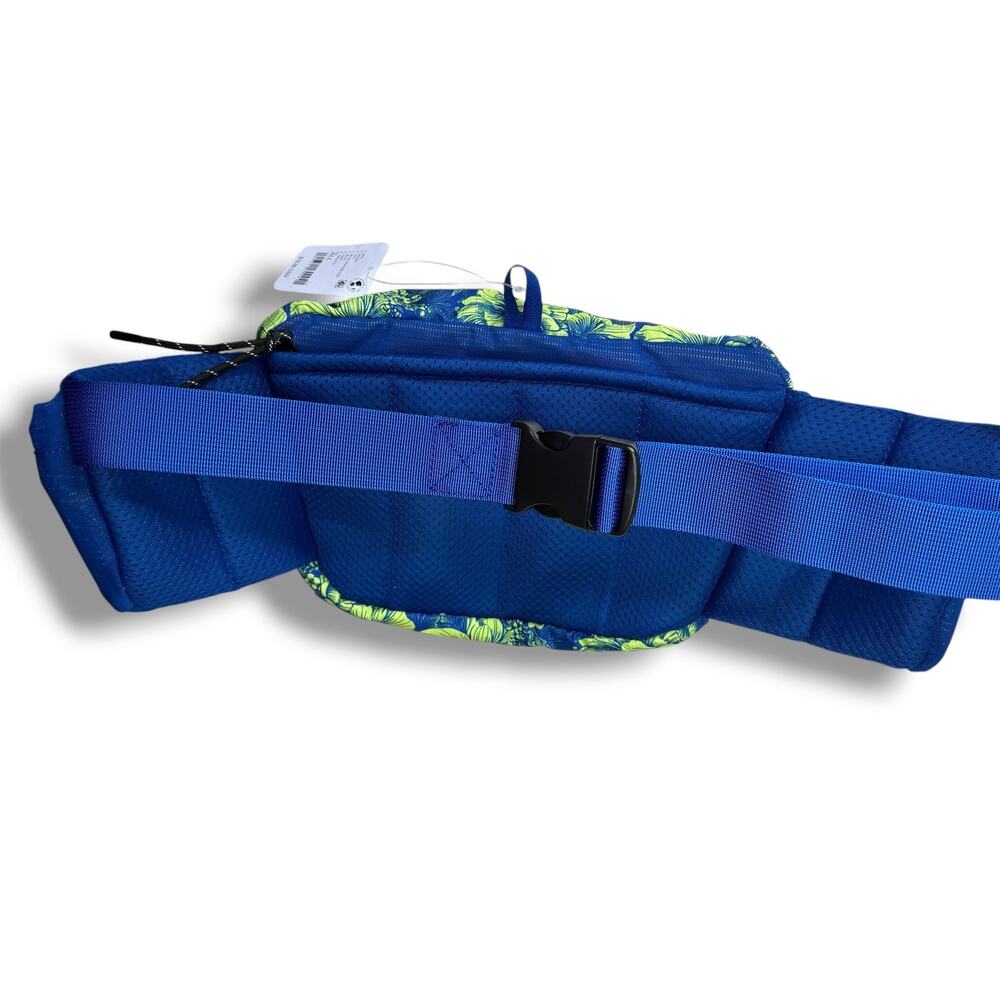 NEW Free People Movement FP Blue Woodblock Floral Happy Packer Cargo Sling Bag - Picture 5 of 13